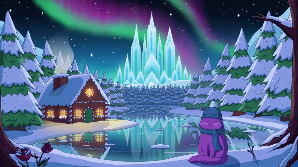 Ice Palace live lofi wallpaper (animated)
