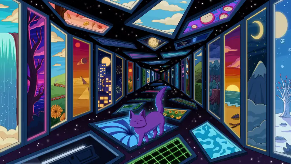 Multiverse 2 live lofi wallpaper (animated)